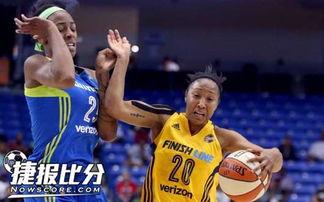 WNBA常规赛：印第安纳狂热vs达拉斯飞马,常规赛胜利在握”